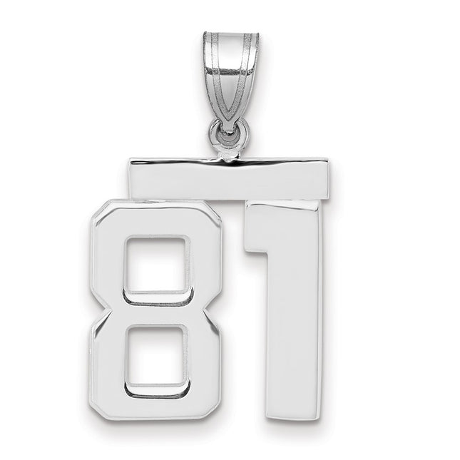 14k White Gold Jewelry Style WMP81 - Classique Jewelry Inc.