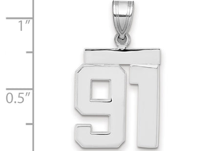 14k White Gold Jewelry Style WMP91 - Classique Jewelry Inc.