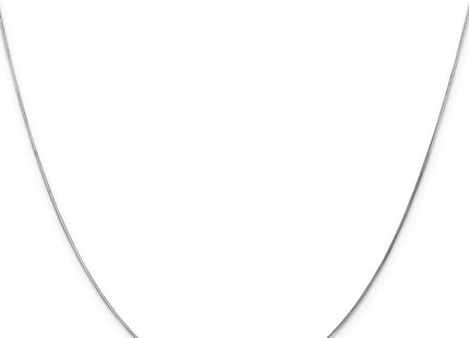 14k White Gold Chains Style WOS060 - Classique Jewelry Inc.