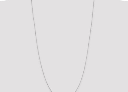 14K White Gold Octagonal Snake with Lobster Clasp Chain (Style WOS080-30)