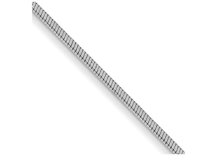 14k White Gold Chains Style WOS080 - Classique Jewelry Inc.