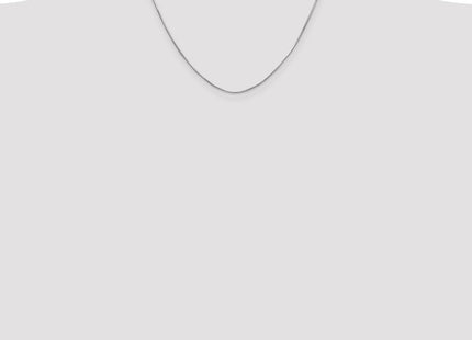 14k White Gold Chains Style WOS100 - Classique Jewelry Inc.