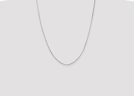14k White Gold Chains Style WOS100 - Classique Jewelry Inc.