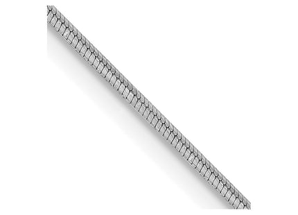 14k White Gold Chains Style WOS100 - Classique Jewelry Inc.
