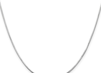 14k White Gold Chains Style WOS120 - Classique Jewelry Inc.