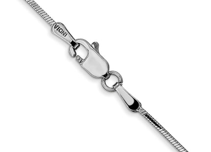 14k White Gold Chains Style WOS120 - Classique Jewelry Inc.
