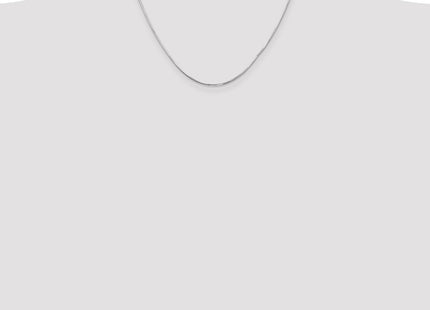 14k White Gold Chains Style WOS120 - Classique Jewelry Inc.