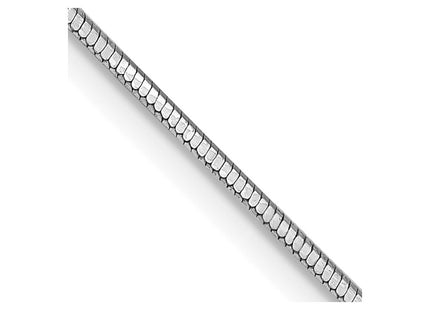 14k White Gold Chains Style WOS120 - Classique Jewelry Inc.