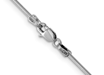14k White Gold Chains Style WOS150 - Classique Jewelry Inc.