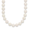 14k 7- White Near-Round Freshwater Cultured Pearl Necklace