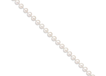 14k White Gold Bracelets Style WPN070W - Classique Jewelry Inc.