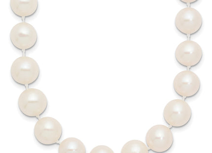 14k 9- White Near-Round Freshwater Cultured Pearl Bracelet