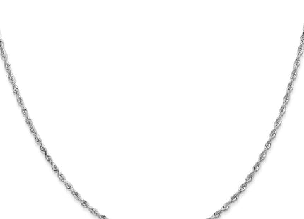14k White Gold Chains Style WQT014 - Classique Jewelry Inc.