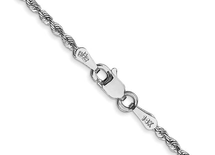 14k White Gold Chains Style WQT014 - Classique Jewelry Inc.