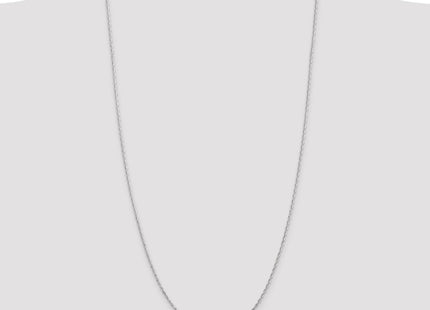 14K White Gold Diamond-cut Quadruple Rope Lobster Clasp Chain (Style WQT014-30)