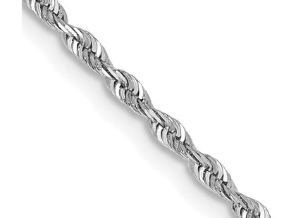 14k White Gold Chains Style WQT014 - Classique Jewelry Inc.