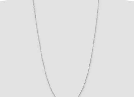 14K White Gold Diamond-cut Quadruple Rope Lobster Clasp Chain (Style WQT016-30)