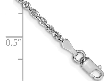 14k White Gold Chains Style WQT016 - Classique Jewelry Inc.