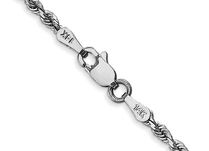 14k White Gold Chains Style WQT018 - Classique Jewelry Inc.