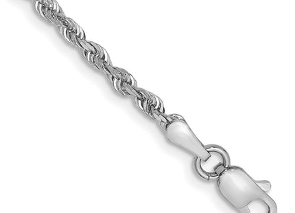 14k White Gold Chains Style WQT018 - Classique Jewelry Inc.