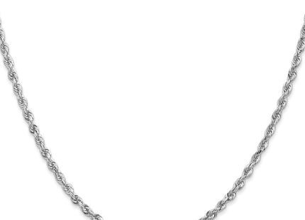 14k White Gold Chains Style WQT021 - Classique Jewelry Inc.