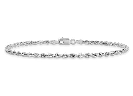 14k White Gold Chains Style WQT021 - Classique Jewelry Inc.