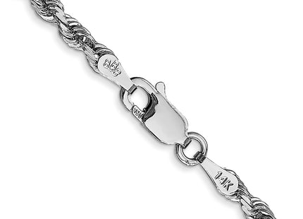 14k White Gold Chains Style WQT023 - Classique Jewelry Inc.