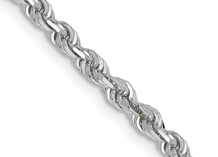 14k White Gold Chains Style WQT023 - Classique Jewelry Inc.