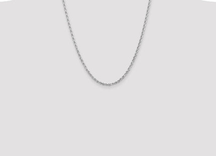 14k White Gold Chains Style WQT025 - Classique Jewelry Inc.