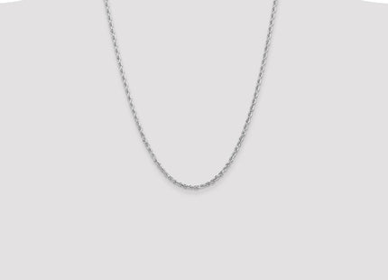 14k White Gold Chains Style WQT025 - Classique Jewelry Inc.