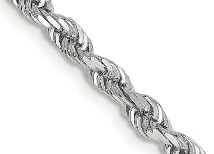 14k White Gold Chains Style WQT025 - Classique Jewelry Inc.