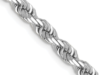 14k White Gold Chains Style WQT030 - Classique Jewelry Inc.