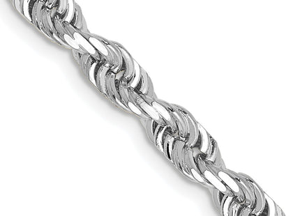 14k White Gold Chains Style WQT035 - Classique Jewelry Inc.