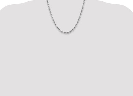 14k White Gold Chains Style WQT040 - Classique Jewelry Inc.
