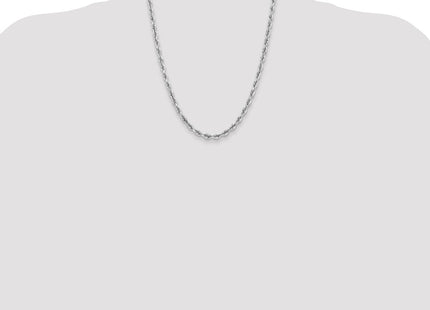 14k White Gold Chains Style WQT040 - Classique Jewelry Inc.