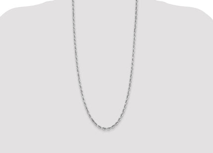 14k White Gold Chains Style WQT040 - Classique Jewelry Inc.