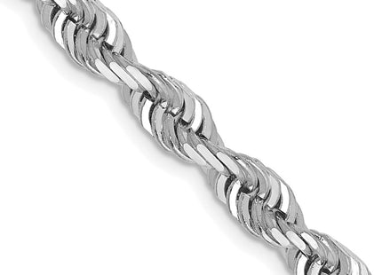 14k White Gold Chains Style WQT040 - Classique Jewelry Inc.