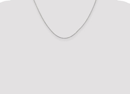 14K White Gold . Ropa with Spring Ring Clasp Chain (Style WRPA015-18)