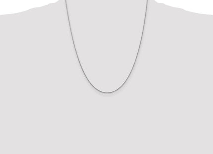 14K White Gold . Ropa with Spring Ring Clasp Chain (Style WRPA015-22)