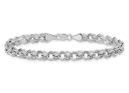 14k White Gold Bracelets Style WSD1 - Classique Jewelry Inc.