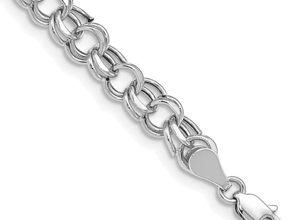 14K white gold bracelet