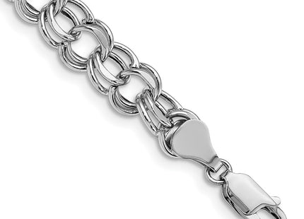 14K white gold bracelet