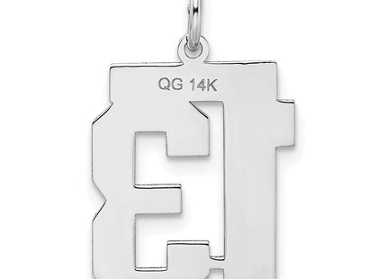 14k White Gold Jewelry Style WSM13 - Classique Jewelry Inc.