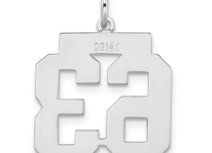 14k White Gold Jewelry Style WSM63 - Classique Jewelry Inc.