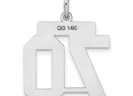 14k White Gold Jewelry Style WSM70 - Classique Jewelry Inc.