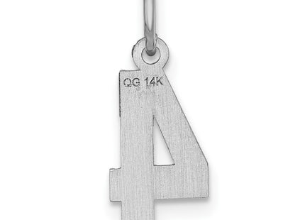 14k White Gold Jewelry Style WSN04 - Classique Jewelry Inc.