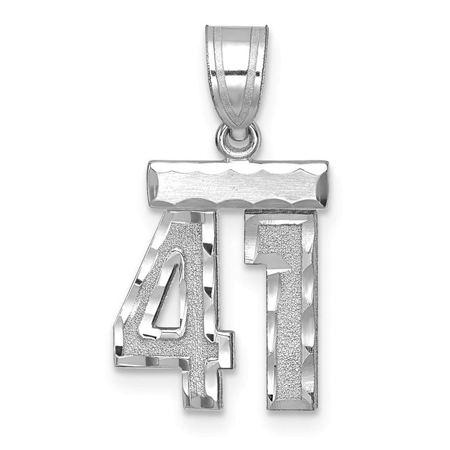 14k White Gold Jewelry Style WSN41 - Classique Jewelry Inc.