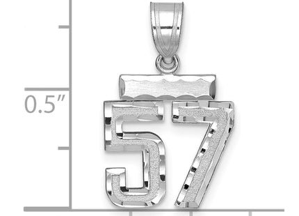 14k White Gold Jewelry Style WSN57 - Classique Jewelry Inc.