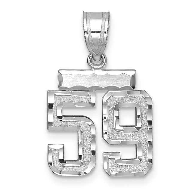 14k White Gold Jewelry Style WSN59 - Classique Jewelry Inc.
