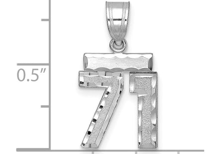 14k White Gold Jewelry Style WSN71 - Classique Jewelry Inc.